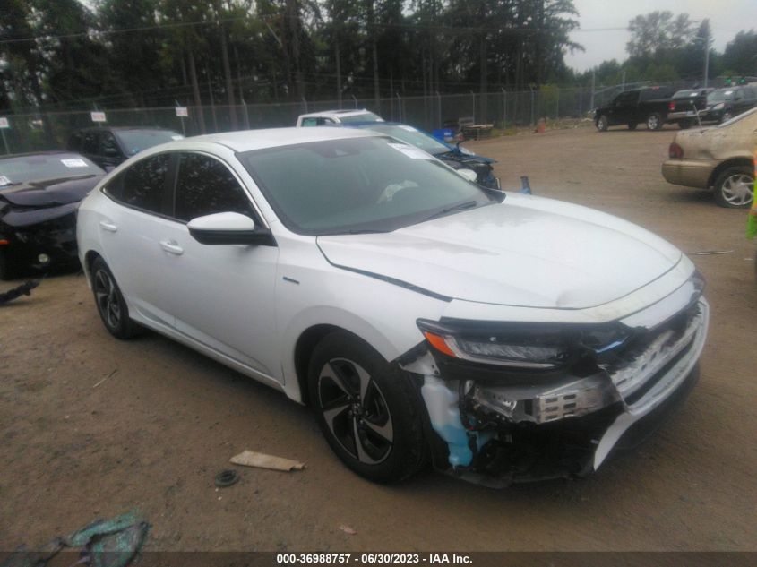 2022 HONDA INSIGHT EX - 19XZE4F52NE013124
