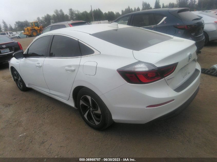 2022 HONDA INSIGHT EX - 19XZE4F52NE013124