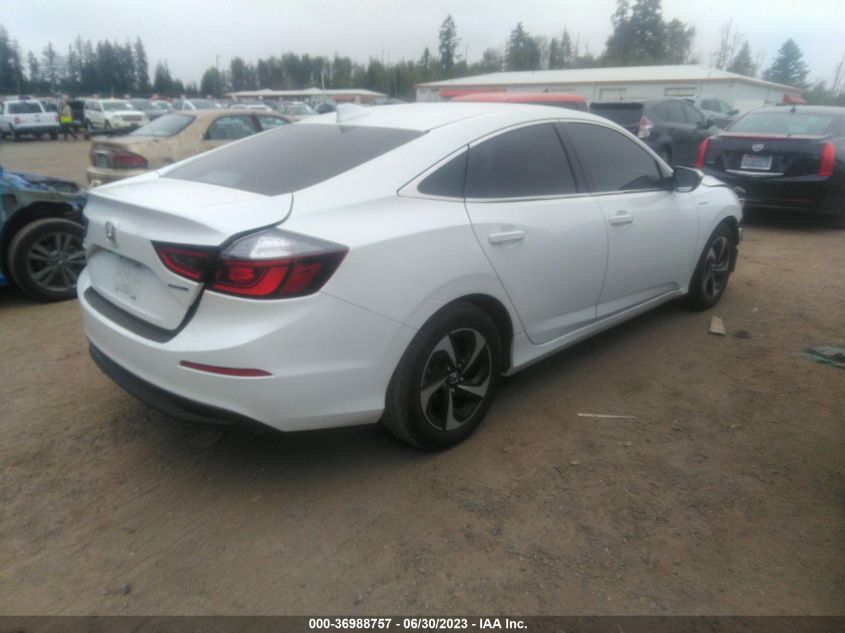 2022 HONDA INSIGHT EX - 19XZE4F52NE013124