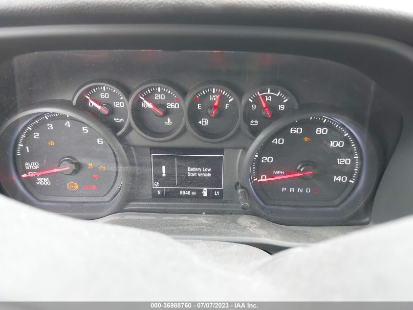 2023 CHEVROLET SILVERADO 1500 CUSTOM - 3GCPABEK9PG207560