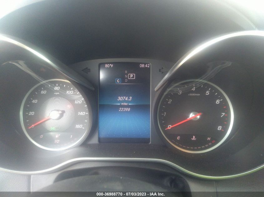 2020 MERCEDES-BENZ C-CLASS C 300 - W1KWF8DBXLR579328