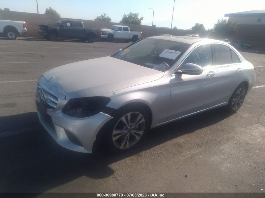 2020 MERCEDES-BENZ C-CLASS C 300 - W1KWF8DBXLR579328