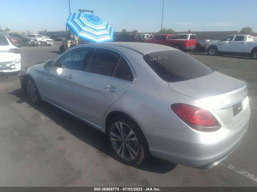 2020 MERCEDES-BENZ C-CLASS C 300 - W1KWF8DBXLR579328