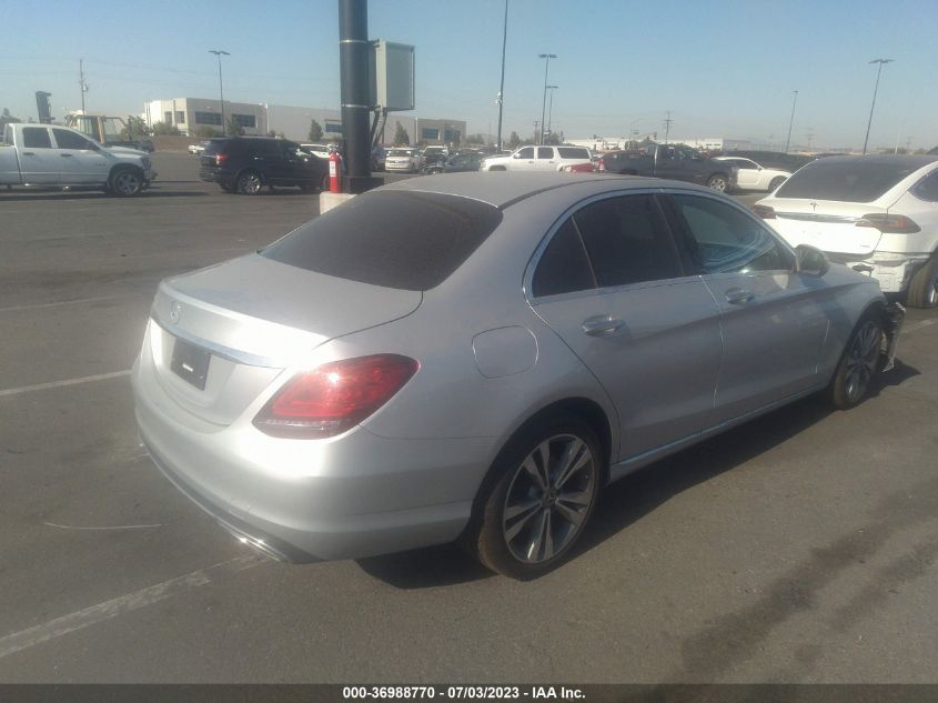 2020 MERCEDES-BENZ C-CLASS C 300 - W1KWF8DBXLR579328