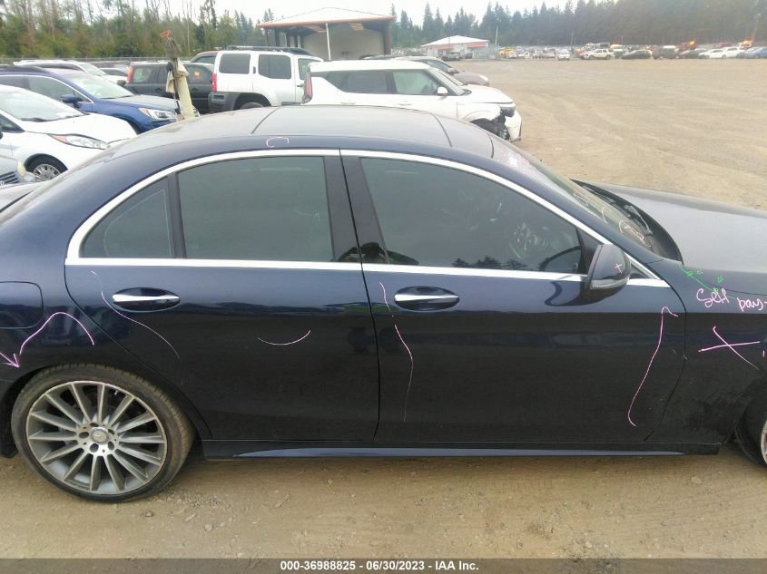 2017 MERCEDES-BENZ C-CLASS C 300 - 55SWF4JB0HU208651