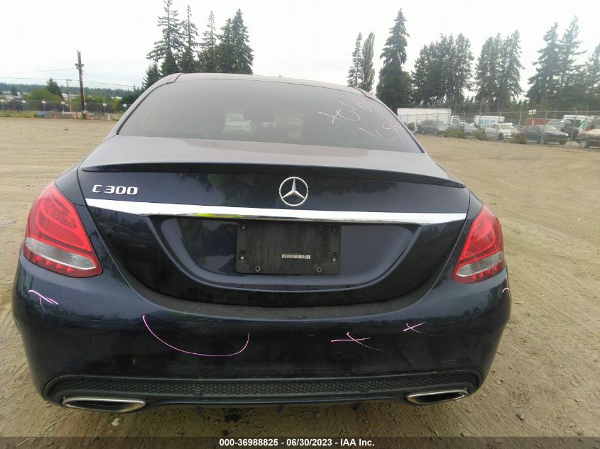 2017 MERCEDES-BENZ C-CLASS C 300 - 55SWF4JB0HU208651