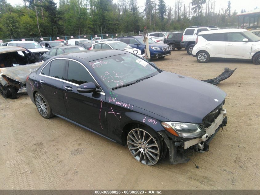 2017 MERCEDES-BENZ C-CLASS C 300 - 55SWF4JB0HU208651