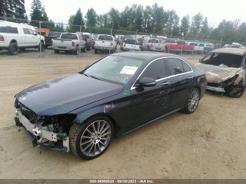 2017 MERCEDES-BENZ C-CLASS C 300 - 55SWF4JB0HU208651