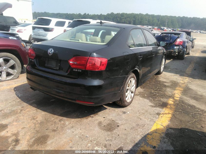 2013 VOLKSWAGEN JETTA SEDAN SE W/CONVENIENCE/SUNROOF - 3VWDP7AJ7DM440021