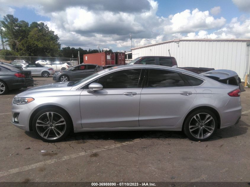 2019 FORD FUSION TITANIUM - 3FA6P0D94KR186715