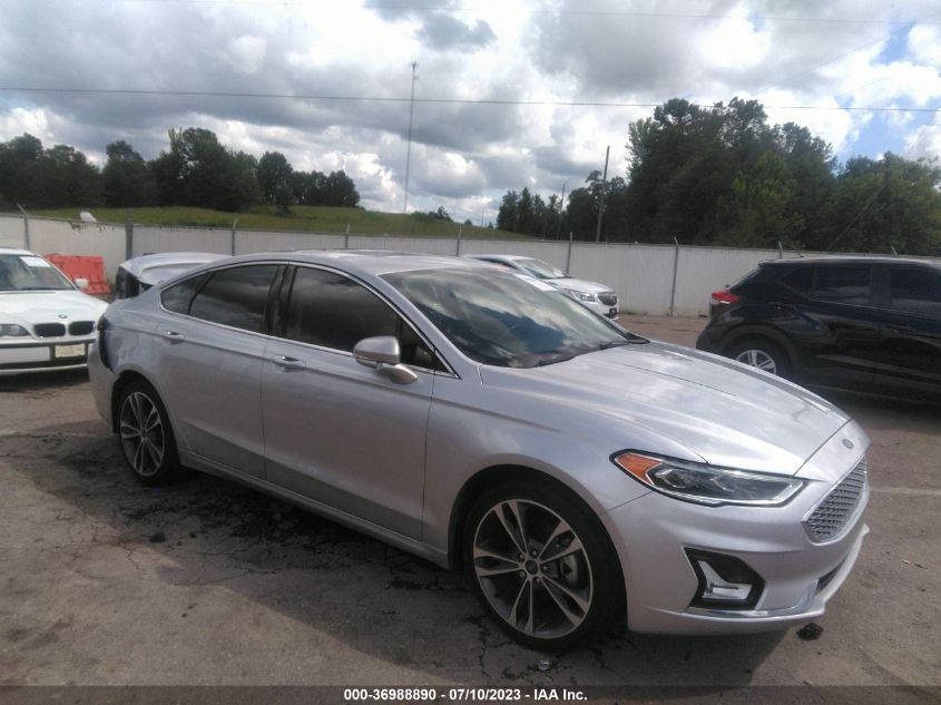 2019 FORD FUSION TITANIUM - 3FA6P0D94KR186715