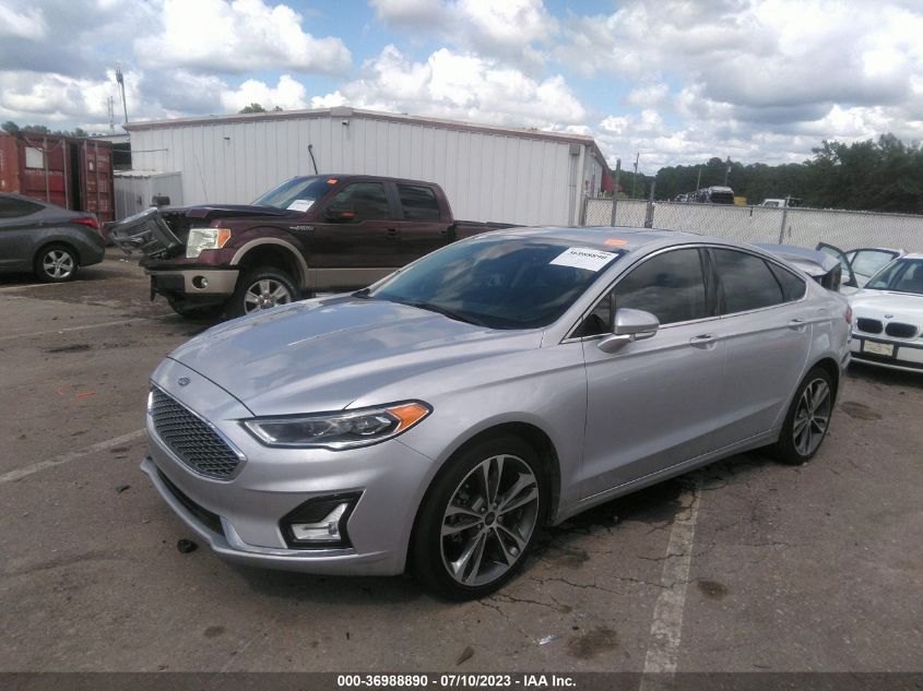 2019 FORD FUSION TITANIUM - 3FA6P0D94KR186715