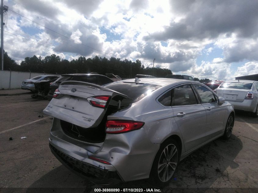 2019 FORD FUSION TITANIUM - 3FA6P0D94KR186715