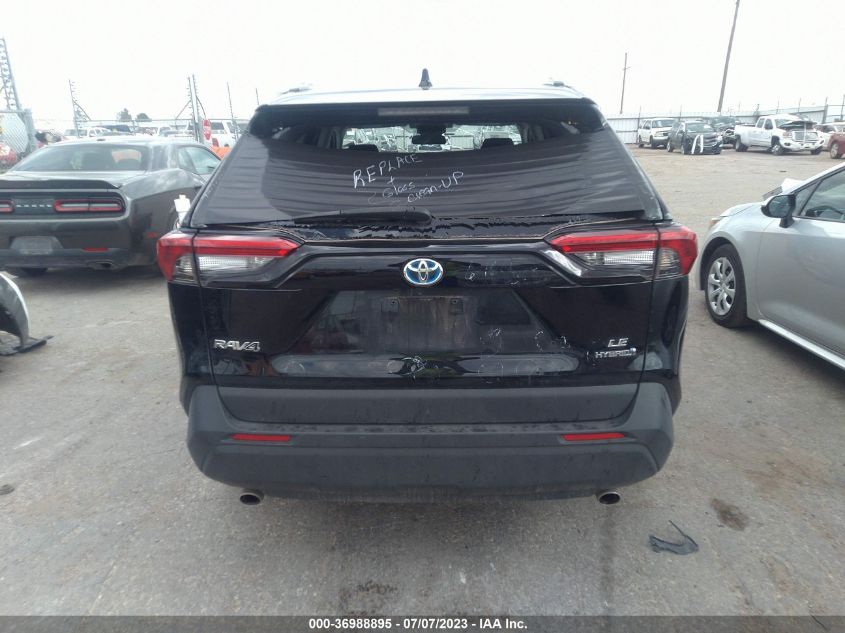 2022 TOYOTA RAV4 HYBRID LE - 4T3MWRFV9NU071708
