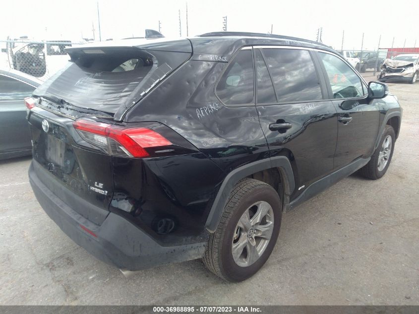 2022 TOYOTA RAV4 HYBRID LE - 4T3MWRFV9NU071708