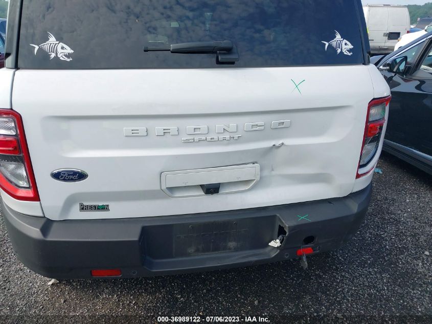 2022 FORD BRONCO SPORT BIG BEND - 3FMCR9B6XNRD38890