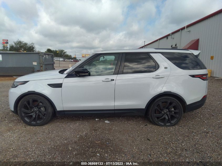2018 LAND ROVER DISCOVERY HSE - SALRR2RV3JA052993