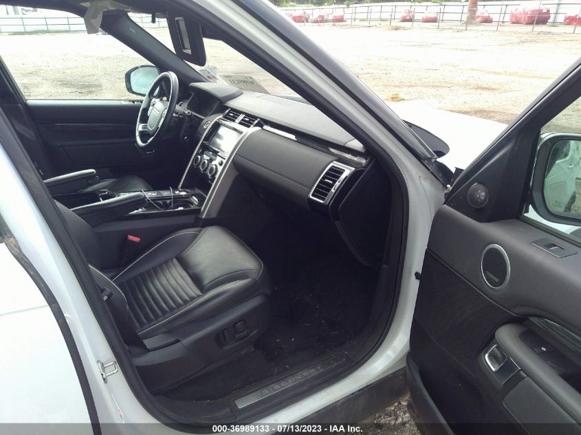 2018 LAND ROVER DISCOVERY HSE - SALRR2RV3JA052993