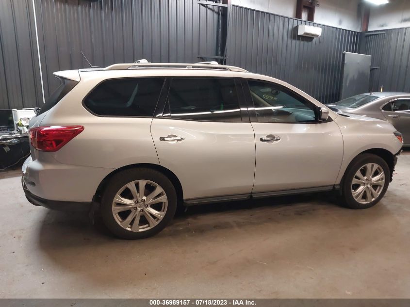2018 NISSAN PATHFINDER SL - 5N1DR2MM8JC665322