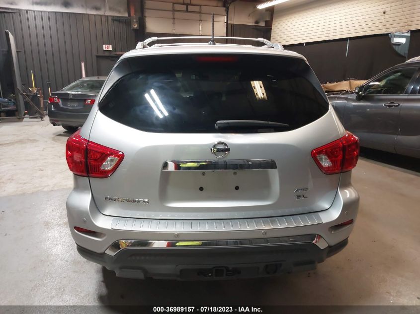 2018 NISSAN PATHFINDER SL - 5N1DR2MM8JC665322