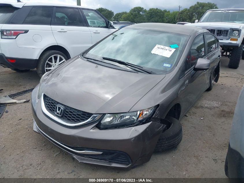 2013 HONDA CIVIC SDN LX - 2HGFB2F51DH594992