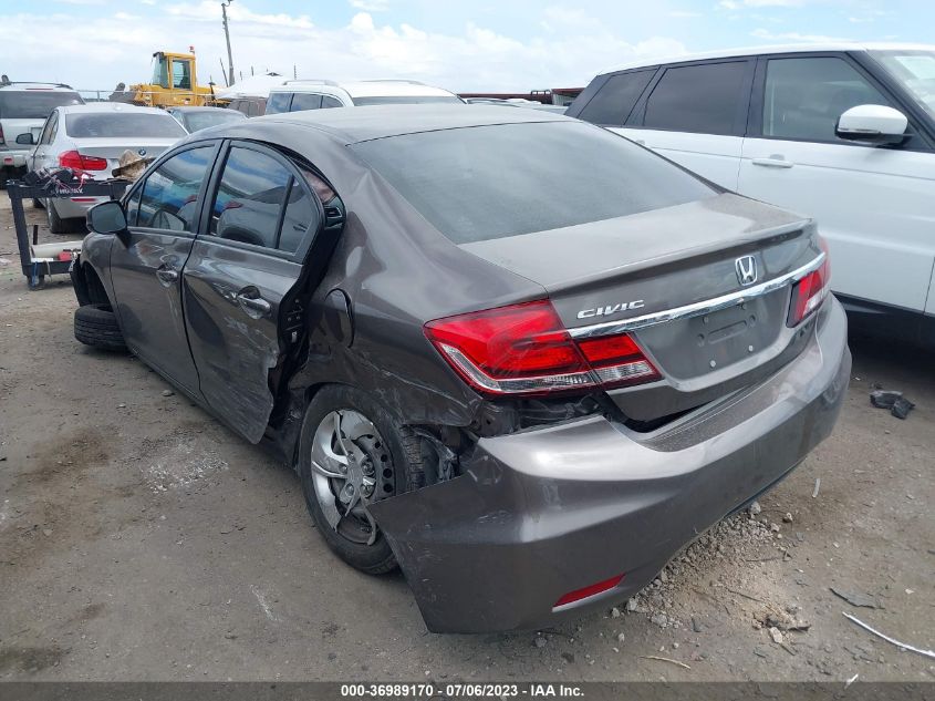 2013 HONDA CIVIC SDN LX - 2HGFB2F51DH594992