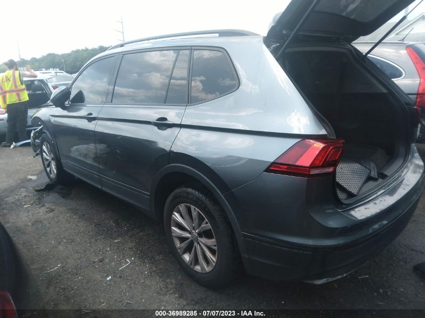 2018 VOLKSWAGEN TIGUAN S - 3VV1B7AX1JM098037