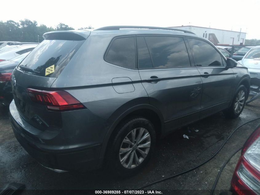 2018 VOLKSWAGEN TIGUAN S - 3VV1B7AX1JM098037