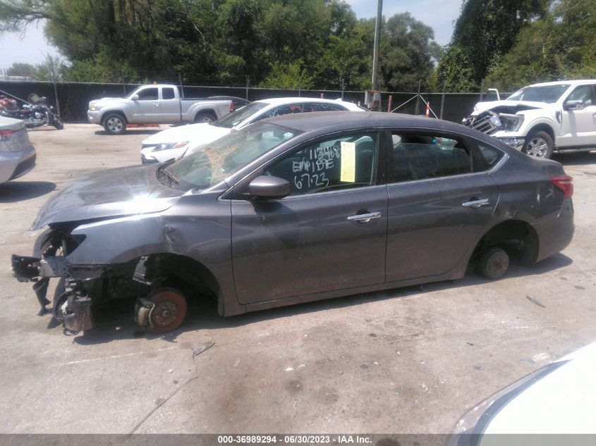 2019 NISSAN SENTRA SV - 3N1AB7AP8KY414710