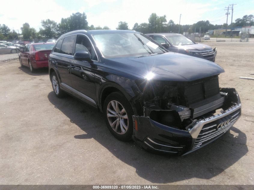 2017 AUDI Q7 PREMIUM PLUS - WA1LAAF76HD053515