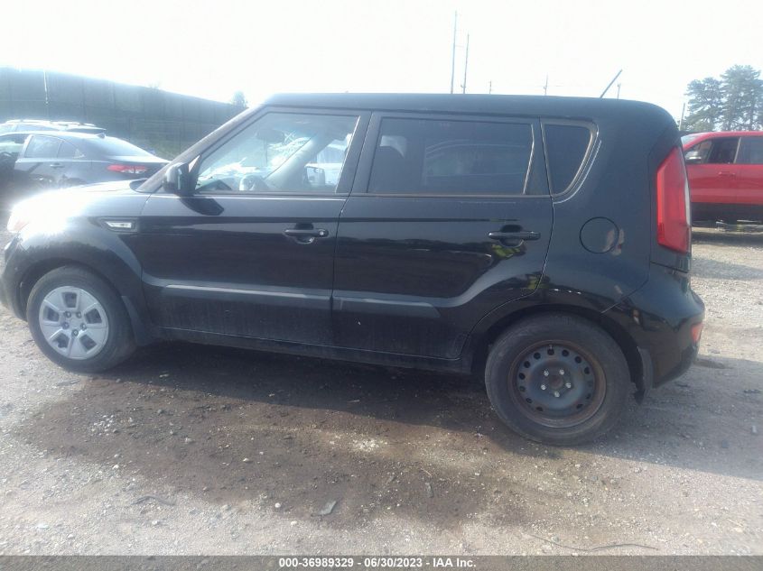 2013 KIA SOUL BASE - KNDJT2A56D7607972