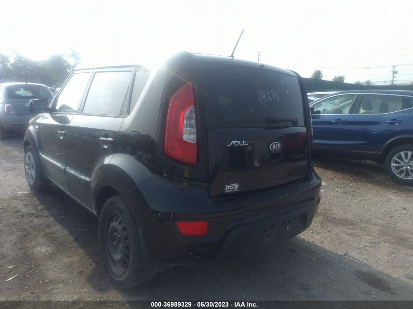 2013 KIA SOUL BASE - KNDJT2A56D7607972