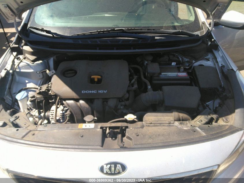 2017 KIA FORTE LX - 3KPFK4A70HE077669