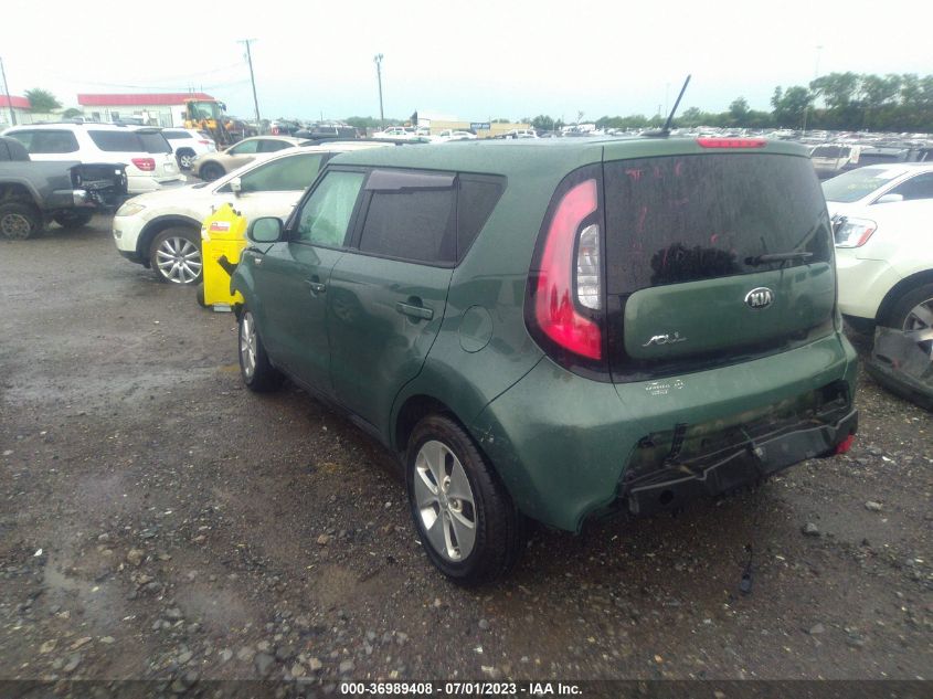 2014 KIA SOUL BASE - KNDJN2A26E7025811