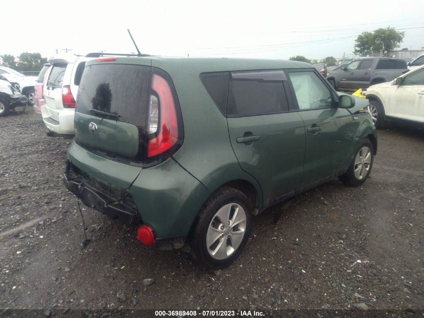 2014 KIA SOUL BASE - KNDJN2A26E7025811