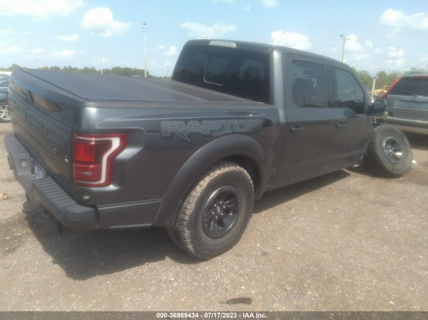 2018 FORD F-150 RAPTOR - 1FTFW1RG8JFA06562