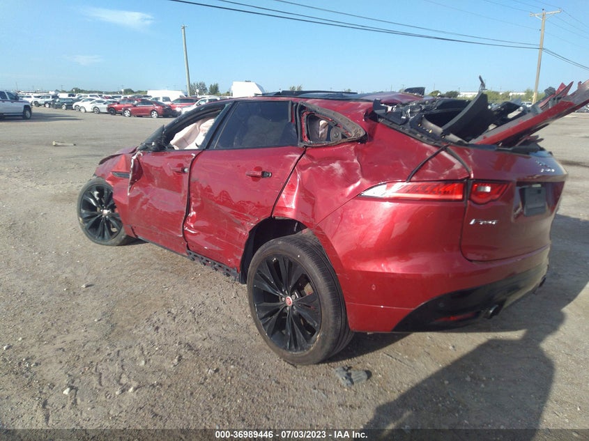 VIN SADCM2FV3JA271828 2018 JAGUAR F-PACE S