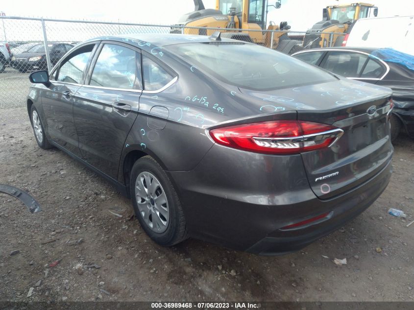 3FA6P0G73LR126243 Ford Fusion S 3