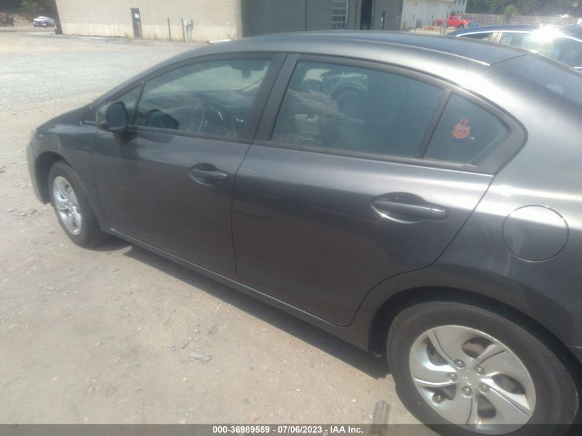2013 HONDA CIVIC SDN LX - 2HGFB2F50DH553267