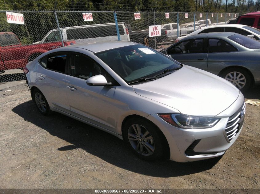 2018 HYUNDAI ELANTRA SEL - 5NPD84LFXJH324367