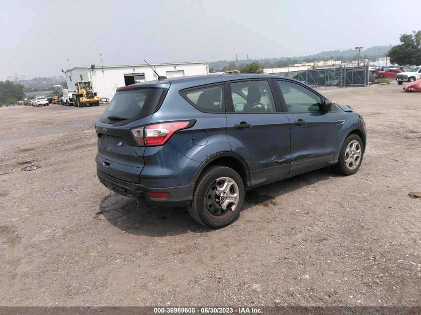 2018 FORD ESCAPE S - 1FMCU0F77JUB92934