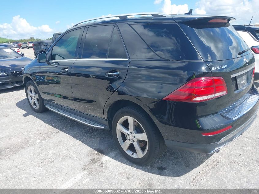2017 MERCEDES-BENZ GLE GLE 350 4JGDA5JB3HA931427