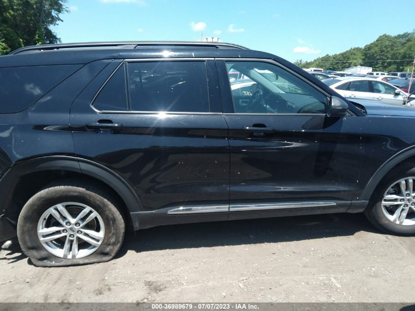 2022 FORD EXPLORER XLT - 1FMSK8DH2NGA14333