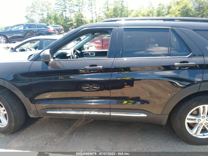 2022 FORD EXPLORER XLT - 1FMSK8DH2NGA14333