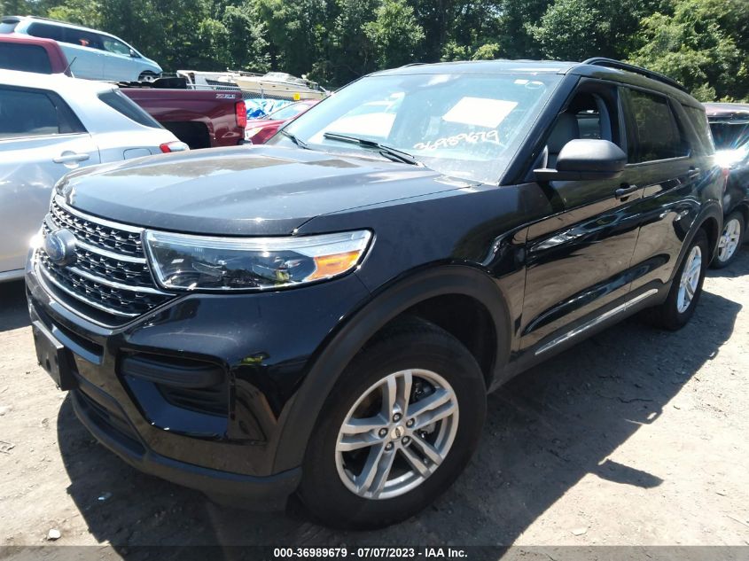 2022 FORD EXPLORER XLT - 1FMSK8DH2NGA14333