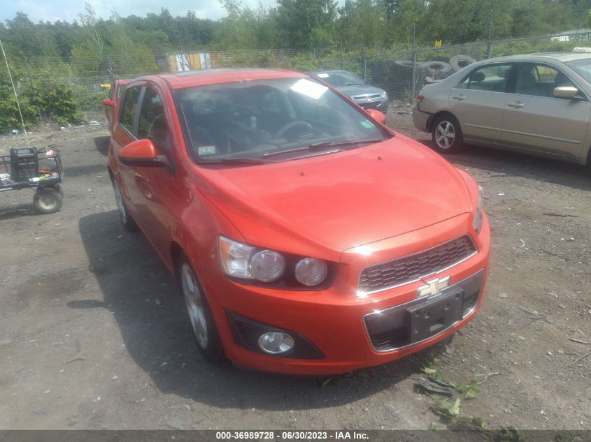 2013 CHEVROLET SONIC LTZ - 1G1JE6SB3D4123399