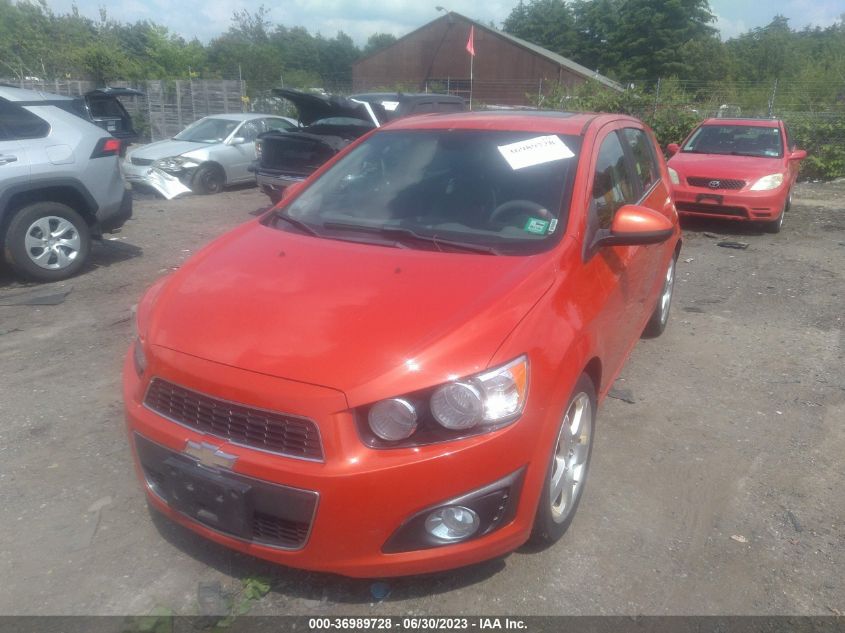 2013 CHEVROLET SONIC LTZ - 1G1JE6SB3D4123399