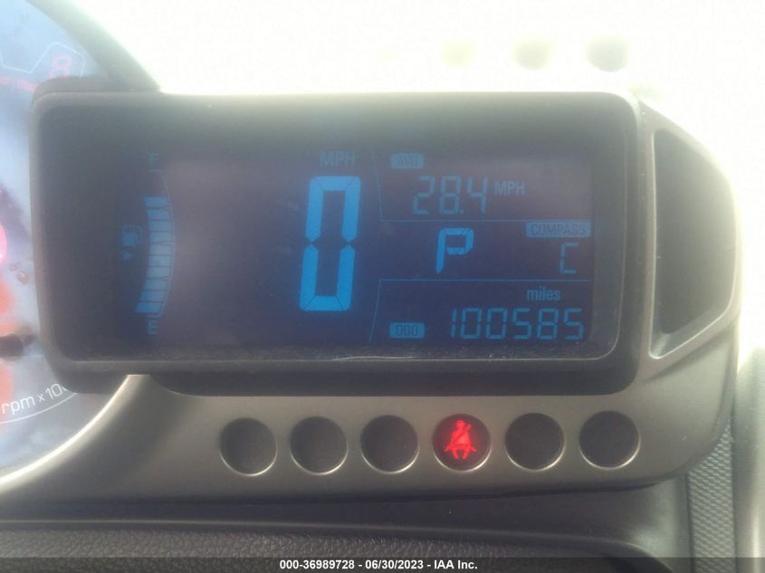 2013 CHEVROLET SONIC LTZ - 1G1JE6SB3D4123399