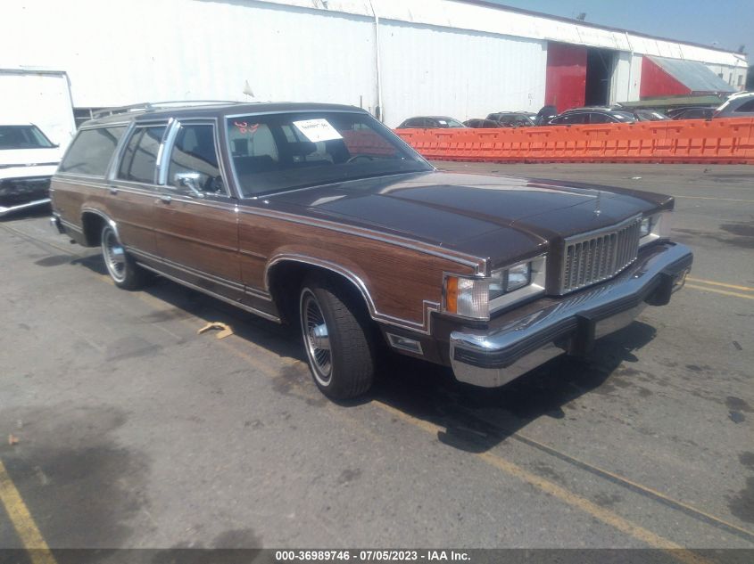 2MEBM79FXHX671605 MERCURY MARQUIS Photo 1