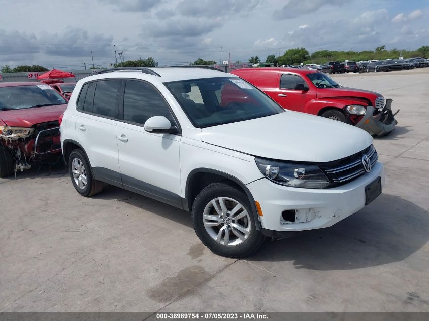 2017 VOLKSWAGEN TIGUAN - WVGAV7AX3HK030437